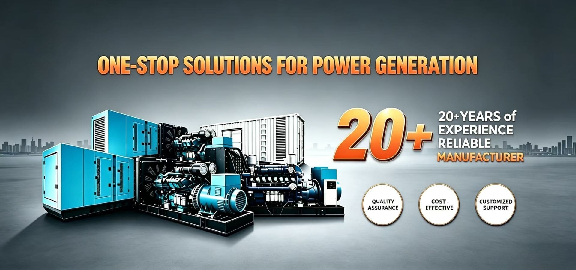 Quality Cummins Diesel Genset factory